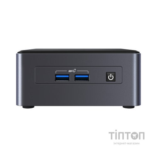 Комп'ютер ASUS NUC 12 Pro Kit NUC12WSHi3 / i3-1220P, M.2 22x80 NVMe, 22x42 SATA, 2.5'' SATA slot (90AB2WSH-MR4120)