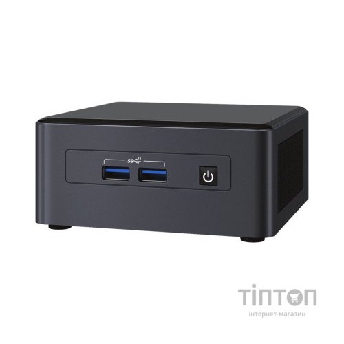 Комп'ютер ASUS NUC 12 Pro Kit NUC12WSHi3 / i3-1220P, M.2 22x80 NVMe, 22x42 SATA, 2.5'' SATA slot (90AB2WSH-MR4120)
