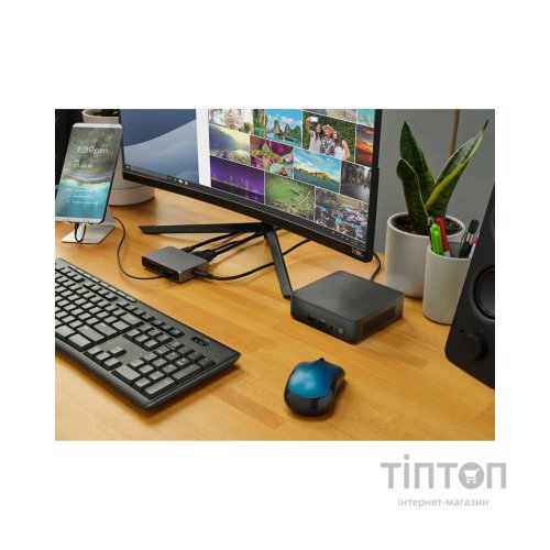 Комп'ютер ASUS NUC 13 Pro Kit NUC13ANHi7 / i7-1360P, M.2 22x80 NVMe; 22x42 SATA, 2.5'' SATA slot (90AB3ANH-MR8100)