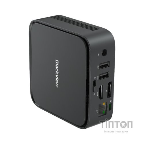Комп'ютер Blackview Mini PC MP50 BLACK / Ryzen5 3500U, 16, 512, K&M (MP50 R5 16GB+512GB BLACK)