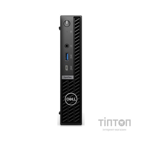 Комп'ютер Dell OptiPlex 7020 MFF / i3-14100T, 8, 512, WiFi, кл+м (N003O7020MFF_UBU)
