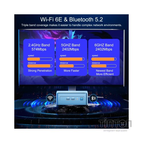 Комп'ютер GEEKOM Mini IT13 / i7-13620H, 32GB, SSD 1TB, WIN11 Pro (GMIT13i713620-321T-EU)