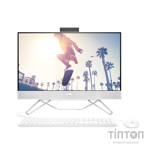 Комп'ютер HP 24-cb1000ua AiO / i3-1215U, 16, 512, WiFi, Cam, K&M (AE0P3EA)