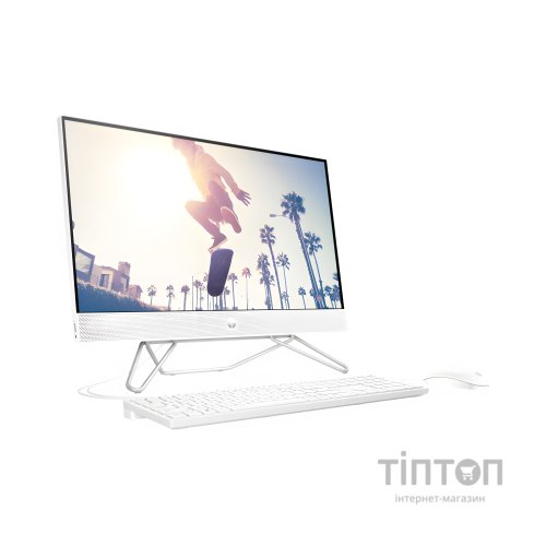 Комп'ютер HP 24-cb1000ua AiO / i3-1215U, 16, 512, WiFi, Cam, K&M (AE0P3EA)