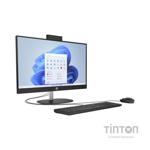 Комп'ютер HP 24-cr0005ua AiO / Ryzen3 7320U, 8, 512, WiFi, Cam, KBD (9C9G7EA)