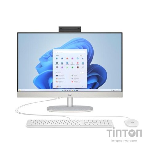 Комп'ютер HP 24-cr1002ua AiO / Ultra7-155U, 16, 512, WiFi, Cam, K&M (AE0P5EA)