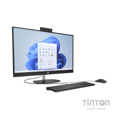 Комп'ютер HP 27-cr0040ua AiO / Ryzen5 7520U, 16, 512, WiFi, Cam, K&M (A1QY2EA)