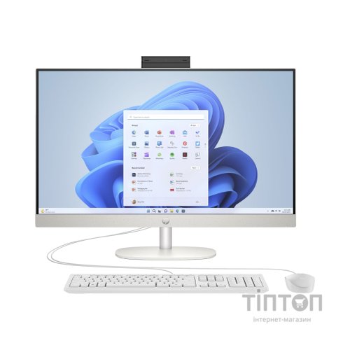 Комп'ютер HP 27-cr0071ua AiO / i3-N300, 8, 512, WiFi, кл+м (A45E2EA)