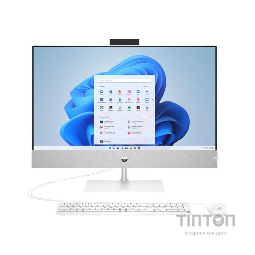 Комп'ютер HP Pavilion 27-ca2009ua AiO / i5-13400T, 16, 512, WiFi, Cam, KM (95Z28EA)