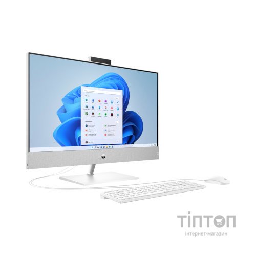 Комп'ютер HP Pavilion 27-ca2009ua AiO / i5-13400T, 16, 512, WiFi, Cam, KM (95Z28EA)