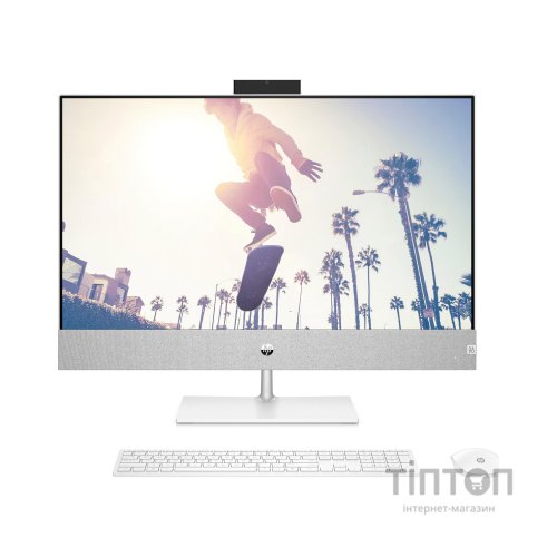 Комп'ютер HP Pavilion 27-ca2013ua AiO / i5-13400T, 16, 512, RTX3050 4GB, WiFi, Cam, K&M (AE0P8EA)