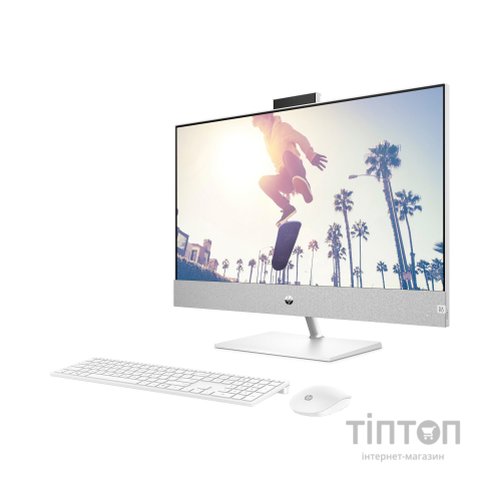 Комп'ютер HP Pavilion 27-ca2013ua AiO / i5-13400T, 16, 512, RTX3050 4GB, WiFi, Cam, K&M (AE0P8EA)