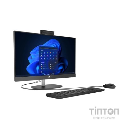 Комп'ютер HP ProOne 240 G10 AiO / Ultra5 125U, 8, 512, WiFi, кл+м (D10FBET)