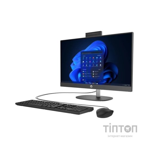Комп'ютер HP ProOne 240 G10 AiO / Ultra5 125U, 8, 512, WiFi, кл+м (D10FBET)