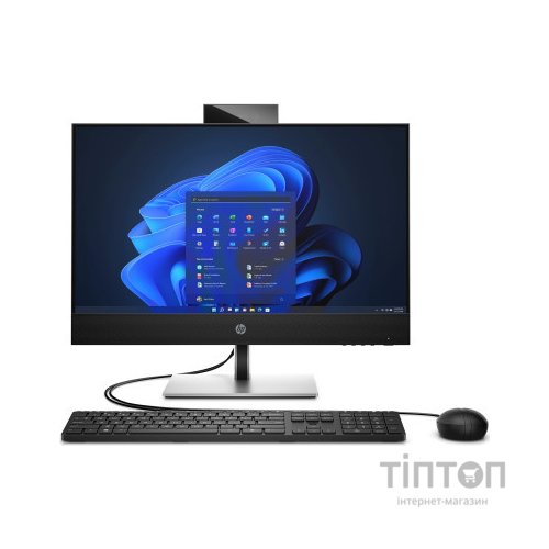 Комп'ютер HP ProOne 440 G9 AiO / i3-13100T, 16, 512, DVD-WR, WiFi, Cam, KM, W11P64 (935Y9EA)