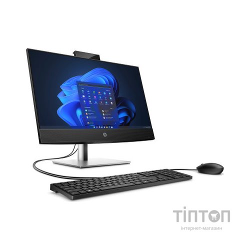 Комп'ютер HP ProOne 440 G9 AiO / i3-13100T, 16, 512, DVD-WR, WiFi, Cam, KM, W11P64 (935Y9EA)