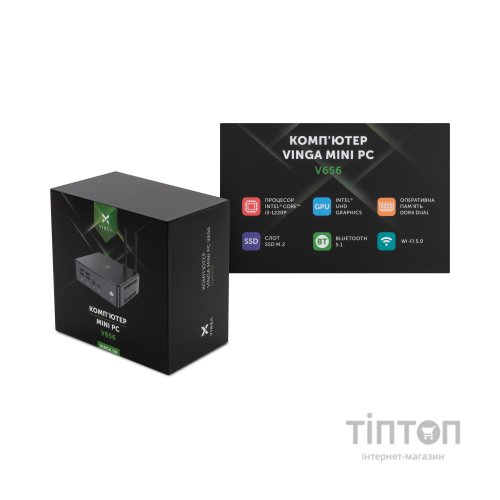Комп'ютер Vinga Mini PC V656 (V6561220P.81T)