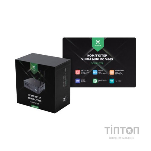 Комп'ютер Vinga Mini PC V665 (V6651255U)