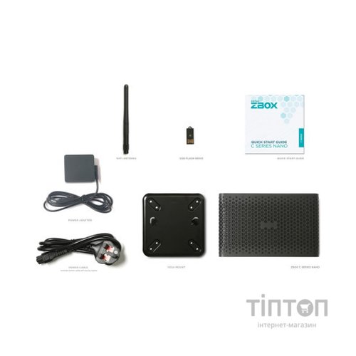 Комп'ютер Zotac CI629 nano / i3-1315U, 2.5" SATA/HDD SATA (ZBOX-CI629NANO-BE)