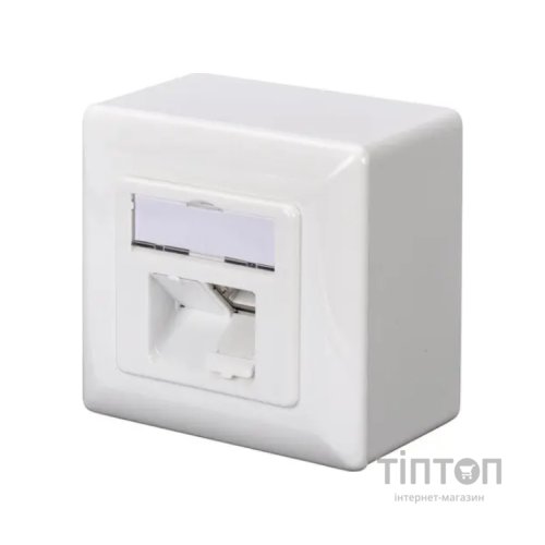 Комп'ютерна розетка Digitus 2xRJ45 FTP, для відкритої проводки (DN-9002-N)