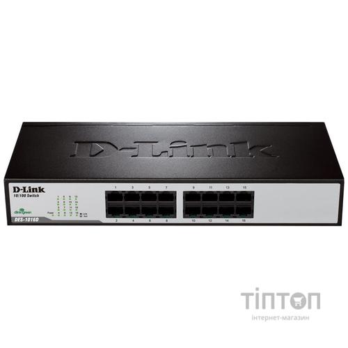 Комутатор D-Link DES-1016D