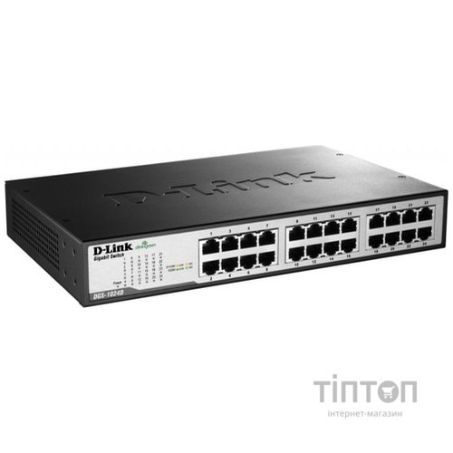 Комутатор D-Link DGS-1024D 24port Gigabit, Metal Case