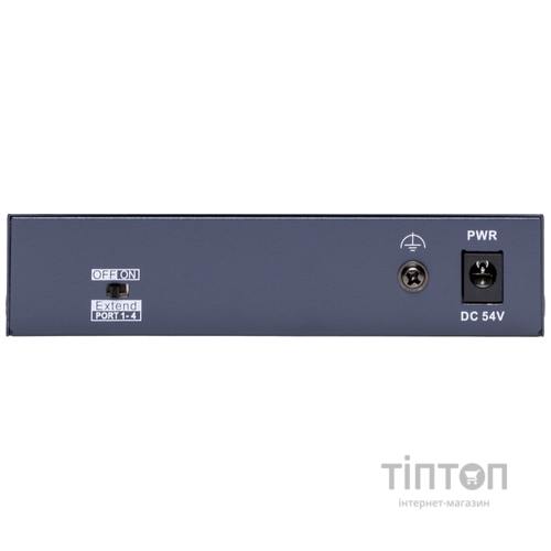 Комутатор Hikvision DS-3E0105P-E/M(C) PoE