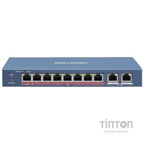 Комутатор Hikvision DS-3E0310HP-E(C) POE