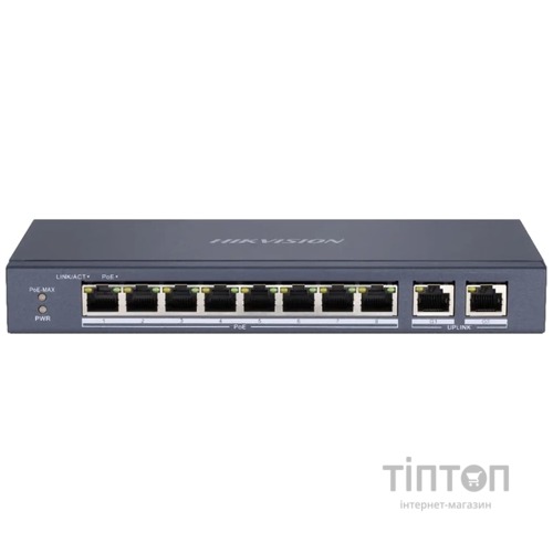 Комутатор Hikvision DS-3E0310P-E/M(B) PoE