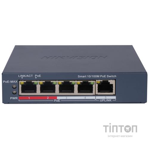 Комутатор Hikvision DS-3E1105P-EI/V2 POE