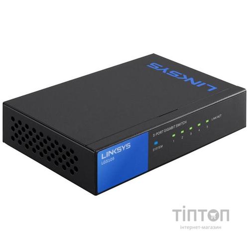 Комутатор LinkSys LGS105 (LGS105-EU)