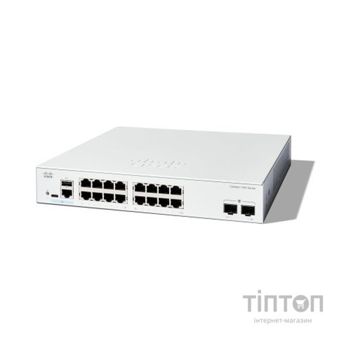 Комутатор мережевий Cisco C1200-16T-2G