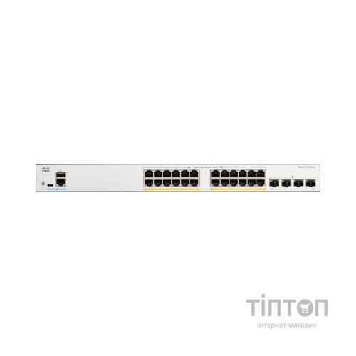 Комутатор мережевий Cisco C1200-24T-4X