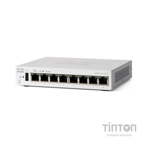 Комутатор мережевий Cisco C1200-8T-D