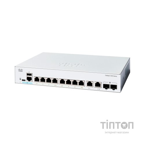 Комутатор мережевий Cisco C1200-8T-E-2G