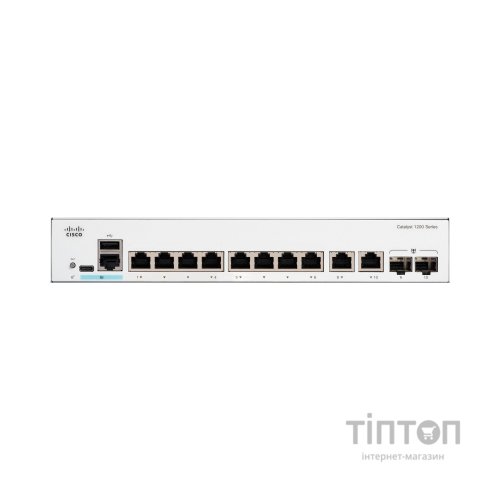 Комутатор мережевий Cisco C1200-8T-E-2G