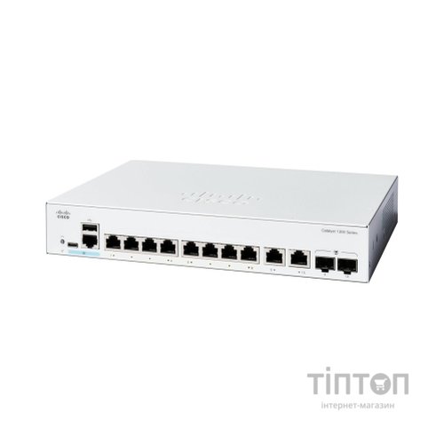 Комутатор мережевий Cisco C1300-8T-E-2G