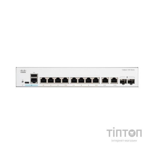 Комутатор мережевий Cisco C1300-8T-E-2G