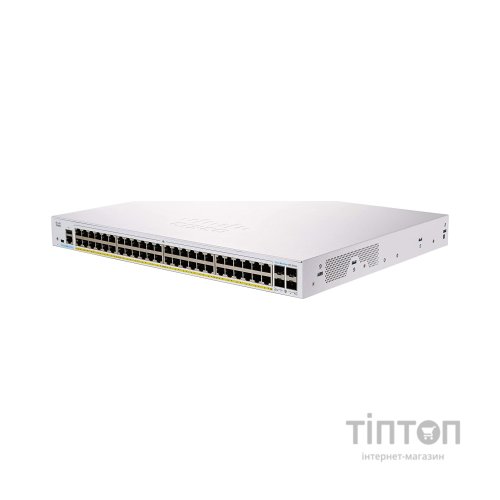 Комутатор мережевий Cisco CBS220-48P-4G-EU