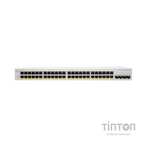 Комутатор мережевий Cisco CBS220-48T-4G-EU