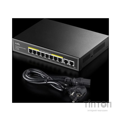 Комутатор мережевий Cudy GS1010PE