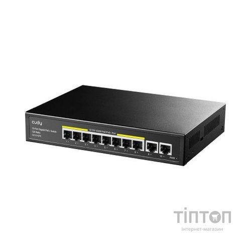 Комутатор мережевий Cudy GS1010PE