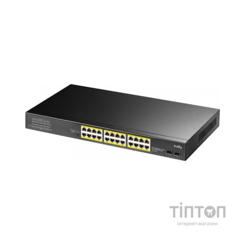 Комутатор мережевий Cudy GS1028PS2