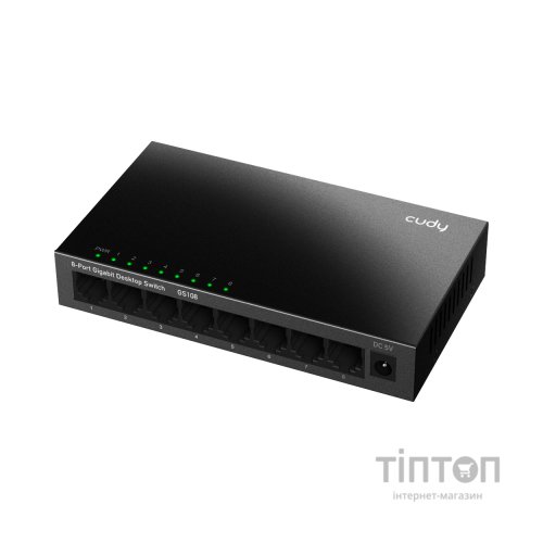 Комутатор мережевий Cudy GS108