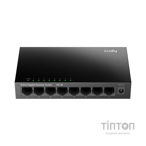 Комутатор мережевий Cudy GS108