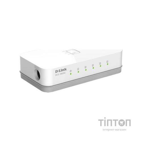 Комутатор мережевий D-Link DES-1005C