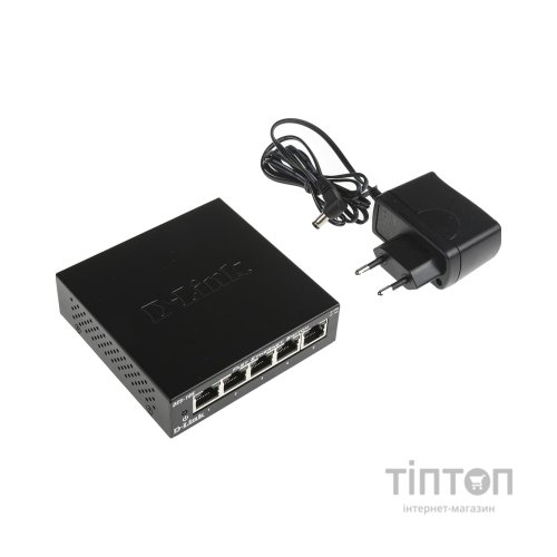 Комутатор мережевий D-Link DES-105