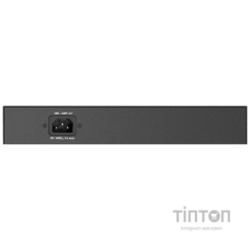 Комутатор мережевий D-Link DGS-1008MP