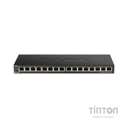 Комутатор мережевий D-Link DGS-1016S/E