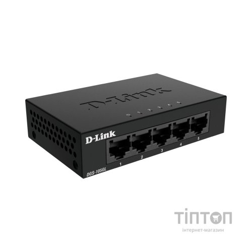 Комутатор мережевий D-Link DGS-105GL